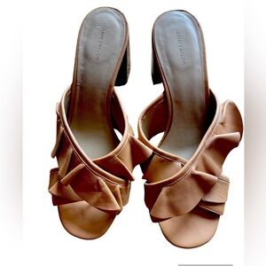 Ann Taylor chunky heeled sandal. Sz. 10